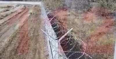 Drunk crew of Russian Army BMP-3 IFV punched through the wall and invade into the airport in Volgograd.