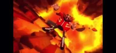 The eggman empire has fallen, and the doom empire has claimed the land