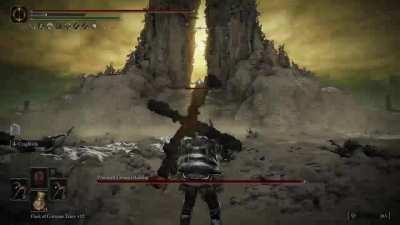 Finally, after 450 hours i managed to beat the final dlc boss with my honest no summons, no mimic le wholesome strength build, was tough but we pulled through.