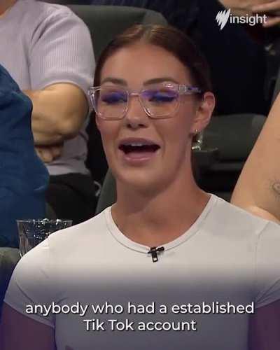 She seems pretty chill