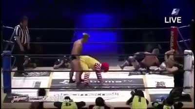 For those who say that wrestling is fake