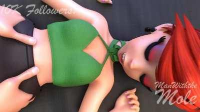 Icky Vicky creampied (Mole) [The Fairly Oddparents]