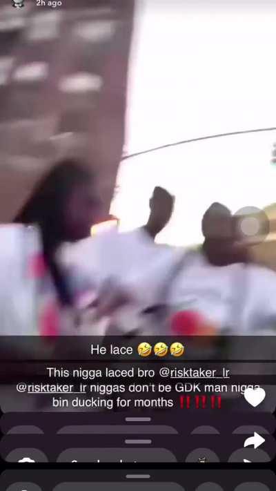 Worst thing ive Seen , Mother Defends Son From getting beaten up By GD For Jacking GDK in Brooklyn