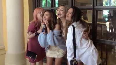 New Roomies BTS footage