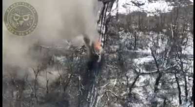 Minus bmp-2 , Ukraine , Avdeevka 13/02/2023