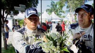 [OT] Alex Wurz tries to joke with Nico Rosberg