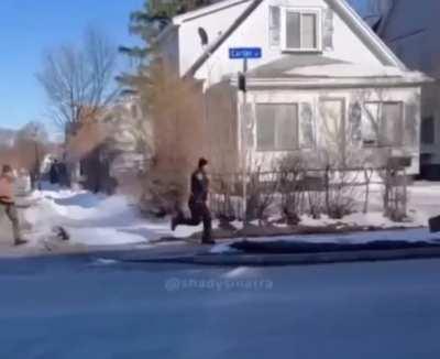 Steve escaped prison. Authentic footage!