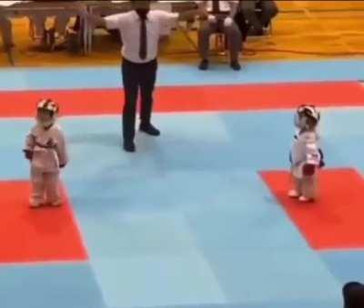 Kids learning (very) gentle art of self-defense