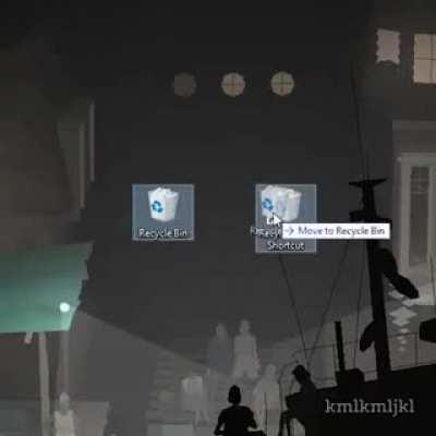 SLPT: how to delete Recycle bin