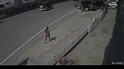 Driving too fast in a curve