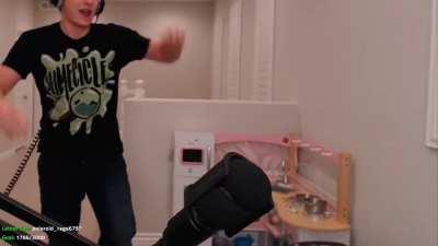 I got the best part of the life stream from tonight