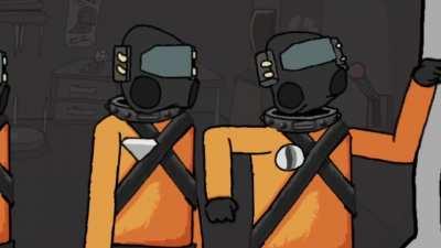 Lethal Company FlipaClip animation