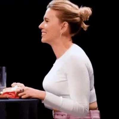 Scarlett Johansson knows exactly how to ride you