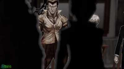 Early WIP of a Danganronpa DISTRUST Non-Stop Debate Intro (Blender)