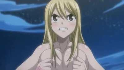 Lucy Heartfilia Bouncy Breasts [Fairy Tail]
