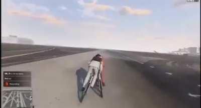 [GTA V] Supercar vs Bikes