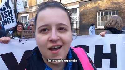 We are told that Jewish people stay out of London when marches for Palestine take place and yet at every march there is an organised Jewish bloc.