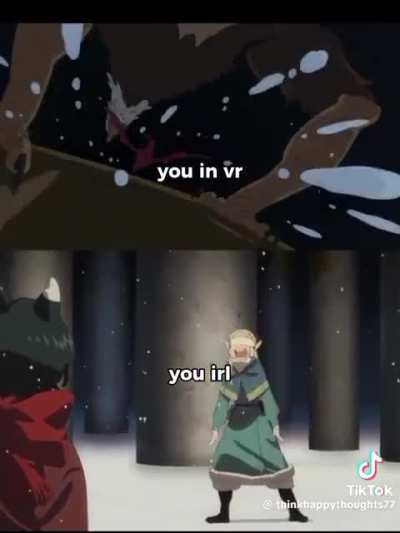 You in VR versus you IRL