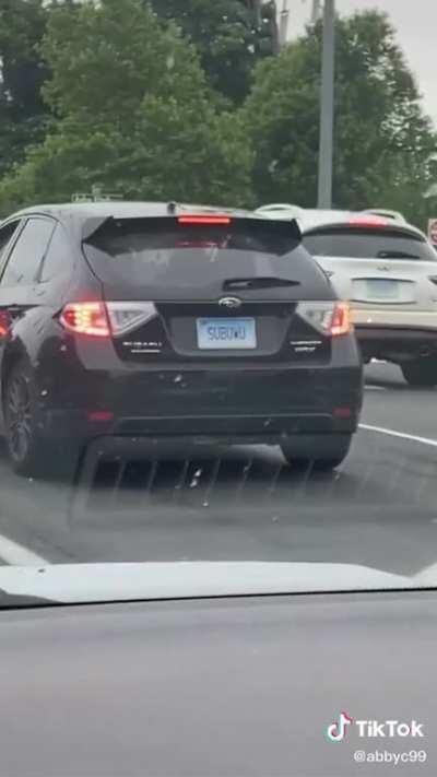 It’s always the Subaru’s