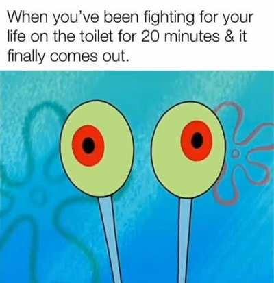 Just breathe & push boys, breathe & push.