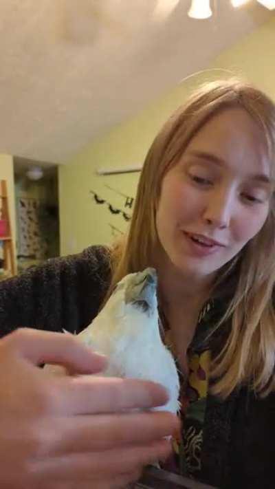 Sometimes all you need is a hug from Lily