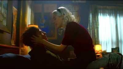 Love Kiernan Shipka's tight ass and ferocity in this scene