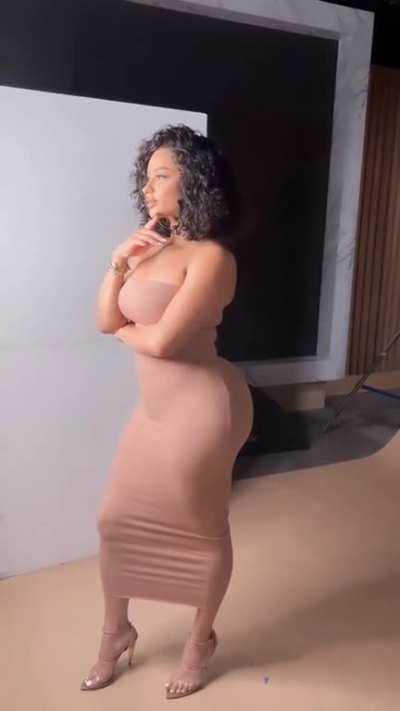 Shaped like a goddess