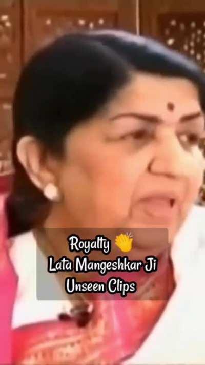 Lata Mangeshkar on her royalty battle with producers