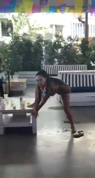 Girl is just living in the moment, not a cell phone in sight.