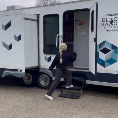 Freya Allan aka Ciri wrapped season 2