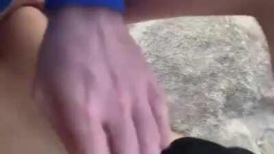 Some hot beach action