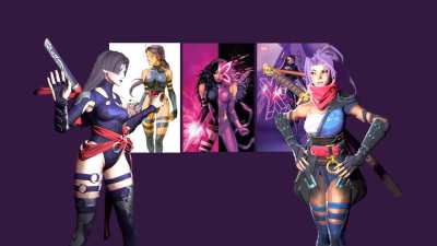 2 Curious Psylockes (made by RadicalandWhiney)