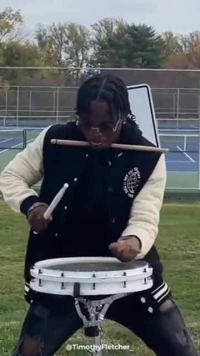 Just your average drummer boy