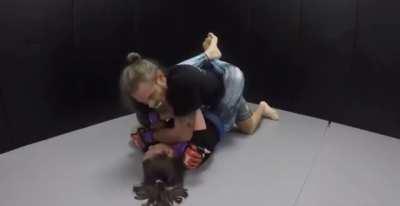 Man says no Female fighter can beat him; takes on 40 year old retired fighter Tara LaRosa