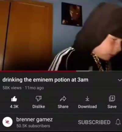 eminem potion at 3 am