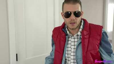 Back to the future to bang his stepmom