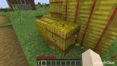 That's right. Step away from those hay bales