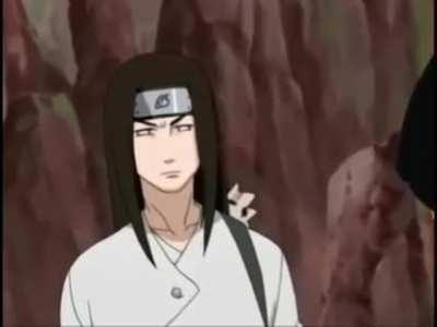 Staring contest (Gai sensei vs Neji)