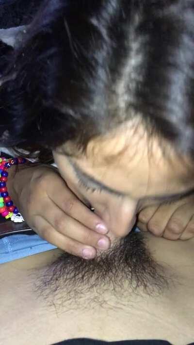 She likes to go down