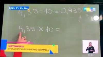 La saga de la maestra que no sabe multiplicar continua