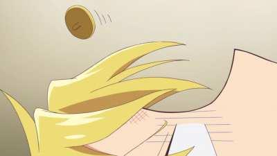 Boobs so big that they burst out of her clothes.