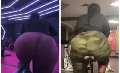 @butterscotch_ug vs @1989slowpain (exercise bike edition)