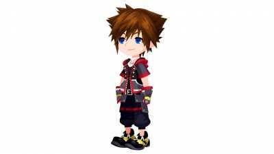 Sora Bit Wars (Quarter Bit Sora Image by @thegamersjoint on Twitter)