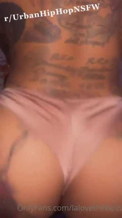 Twerking and breast squeezing 