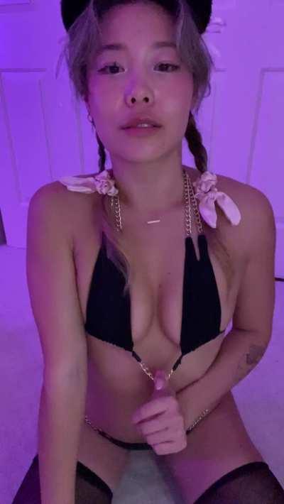 Say one word about my tits