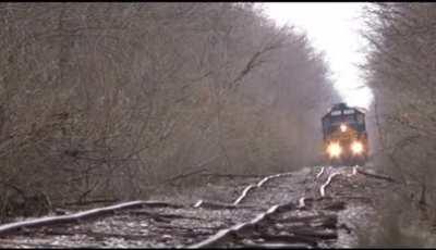 This isn’t a railway in a Third World Country….This is in Ohio