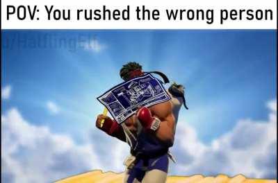 Be careful who you pick a fight with