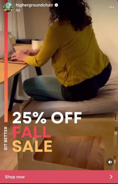 Peek at her soles in this ad!