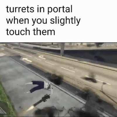 The turret goes skrrrtt skrrrrt skrrrts