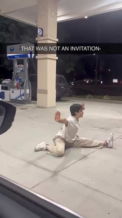 I heard something crack